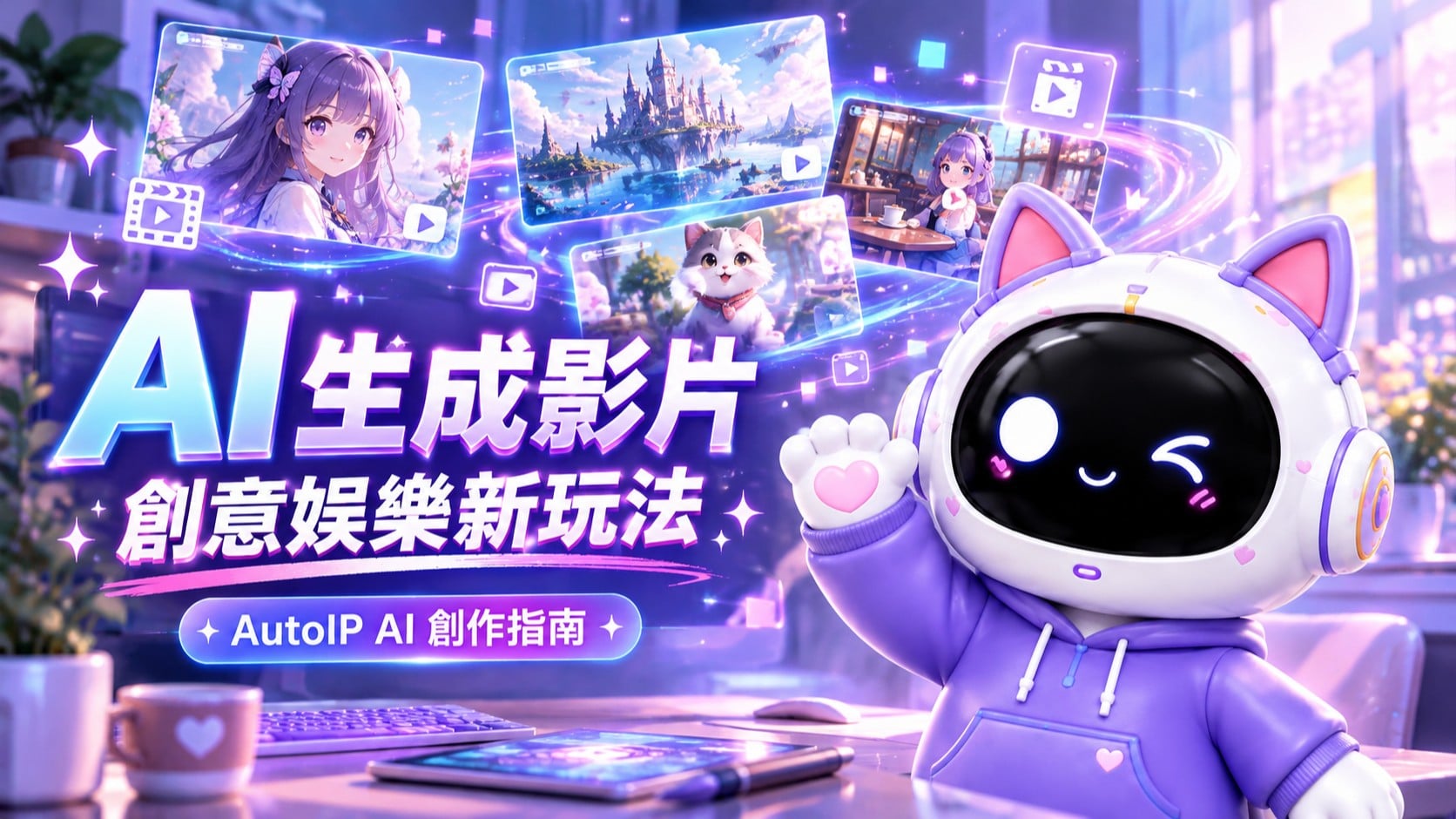 AI生成影片不只玩梗！83分鐘AI科幻影集登場，AutoIP讓創作門檻再降低